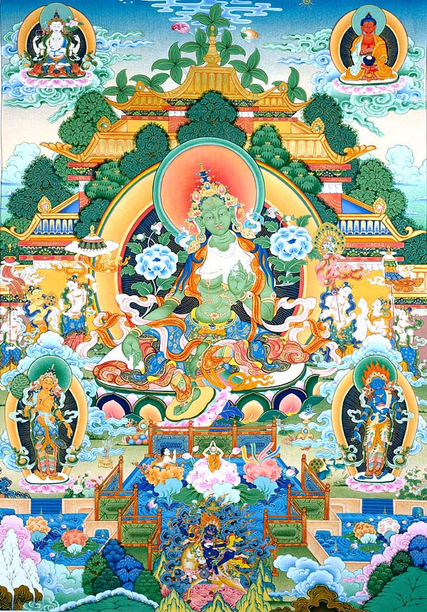 Зеленая тара богиня в буддизме фото