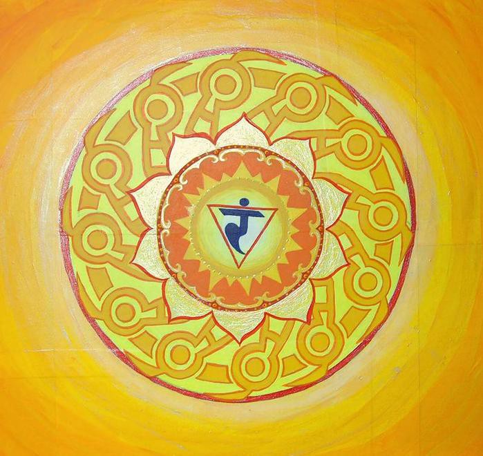 Третья чакра солнечного сплетения - Манипура